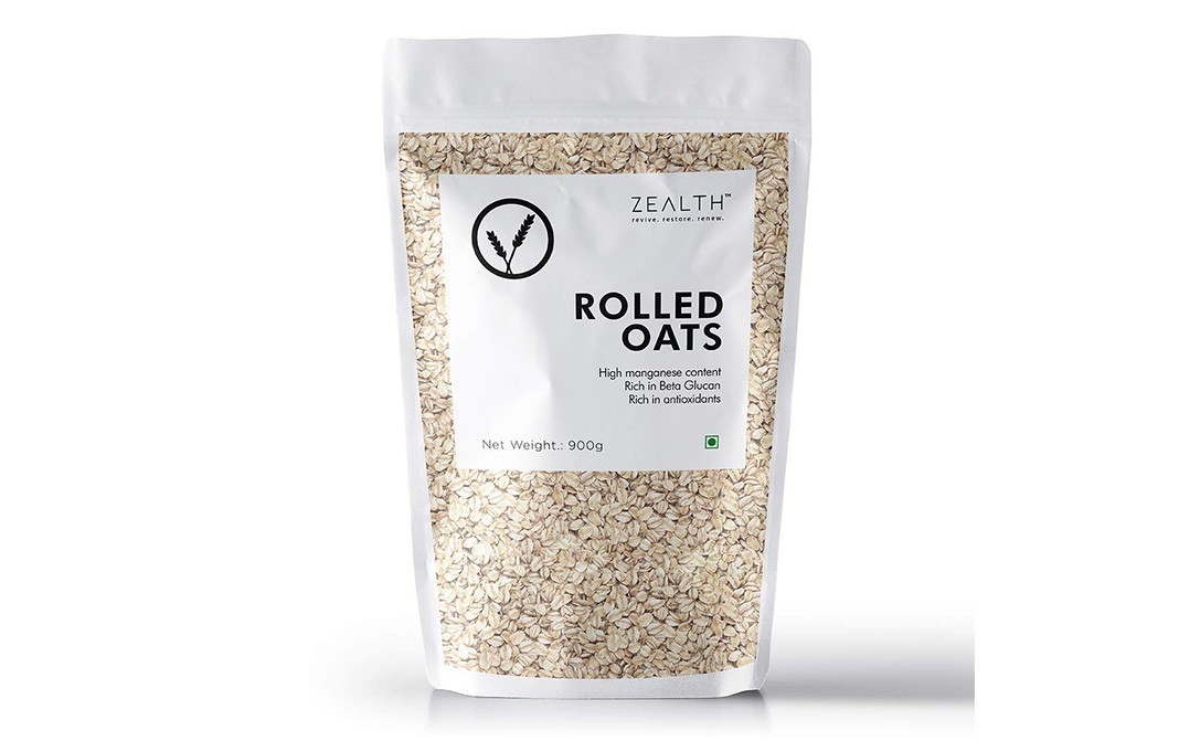 Zealth Rolled Oats    Pack  900 grams